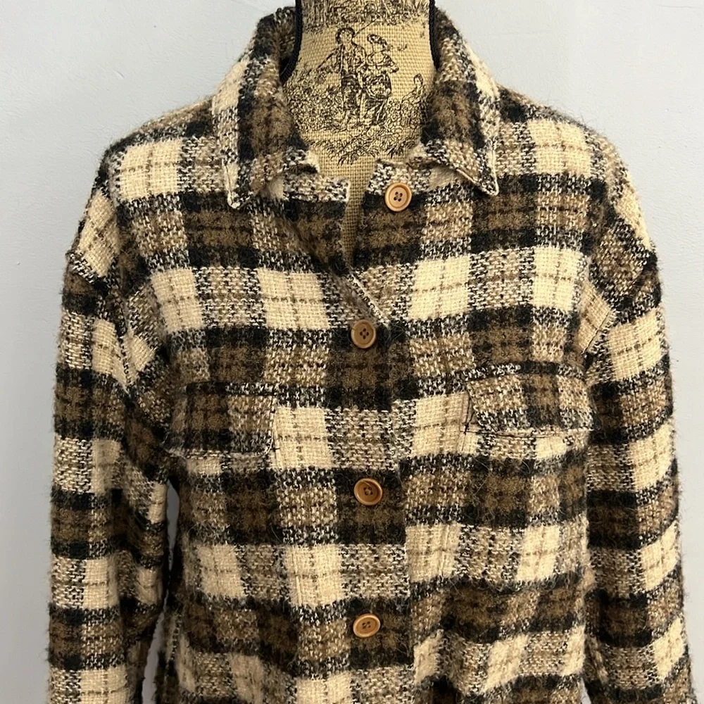 Banana Republic Oversized Italian Boucle